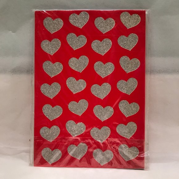 Glitter hearts journal notebook NEW - Picture 2 of 5